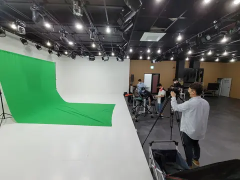 강의 촬영 사진 1