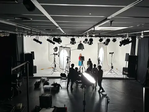 지역 홍보대사 촬영 현장 사진